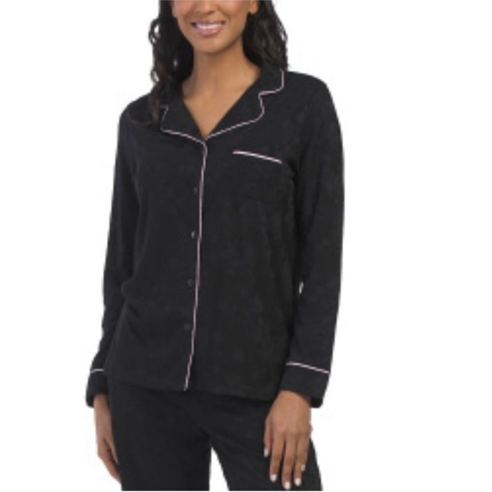 Elegant Black Women's Pajama Set